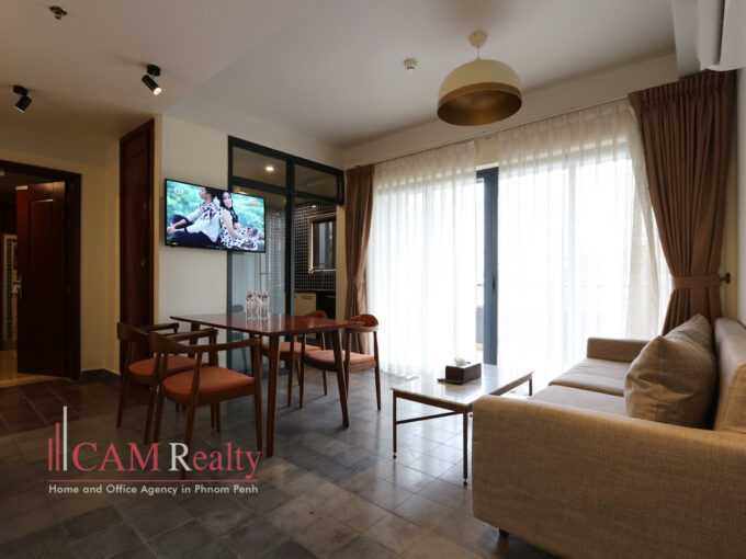 2 bedrooms Serviced Apartment for rent in Wat Phnom area - Phnom Penh -N3110168