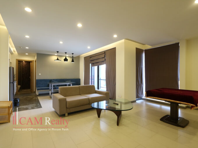 2 bedrooms serviced apartment for rent in Chroy Changvar - TH1280168- Phnom Penh