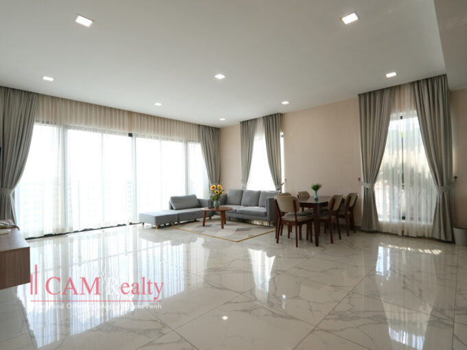 3 bedrooms serviced penthouse for rent in Tuol Svay Prey 1, Phnom Penh - N2115168