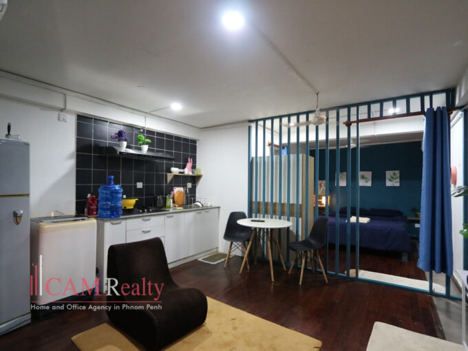 Studio renovated apartment for rent in Chakto Mukh - TH1411168 - Phnom Penh