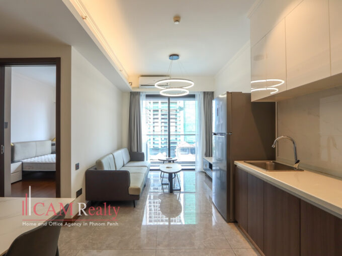 1 bedroom condo at Agile Sky Residence in BKK3 (Border BKK1), Phnom Penh - N3475168