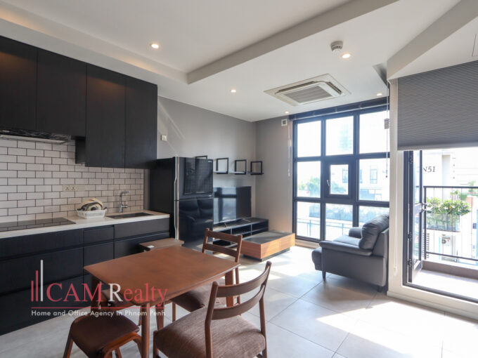 1 bedroom condo for rent at L'attrait BKK1, Phnom Penh - N3516168