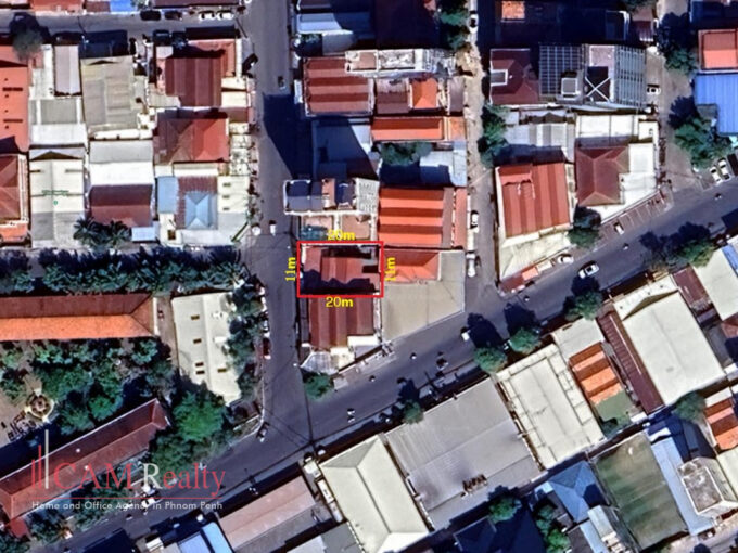 225 Sqm Land For Sale In Sangkat Phsar Daeum Thkov