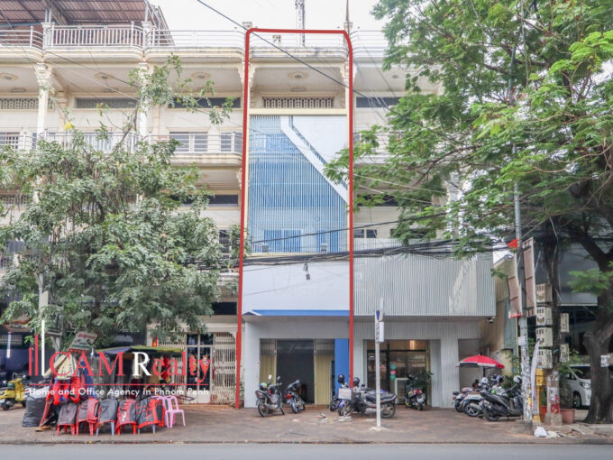 Shophouse For Rent in Toul Kork